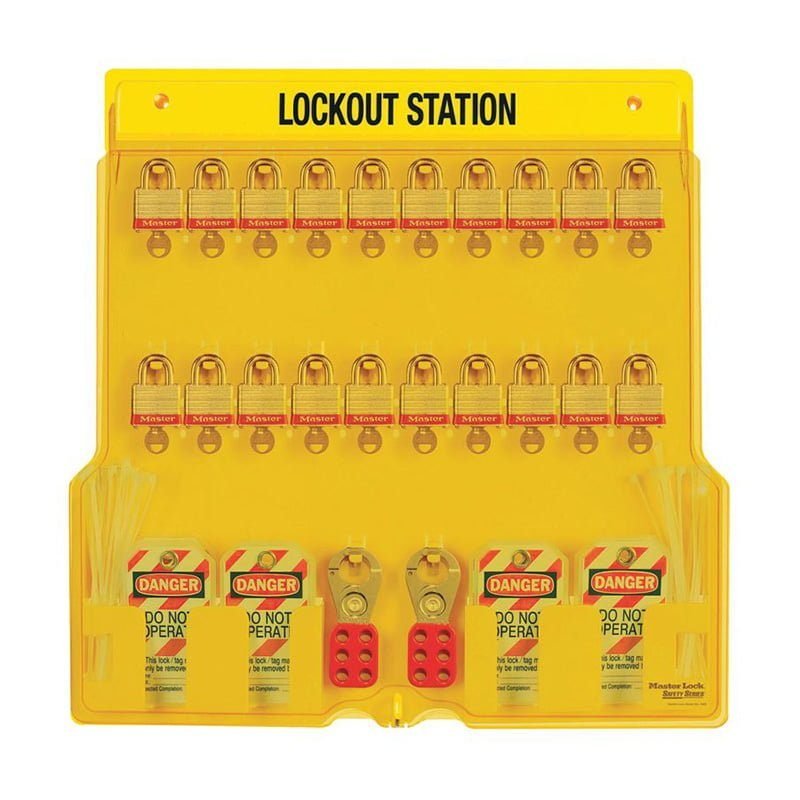 1484BP3 PADLOCK STATION WITH 20 STEEL PADLOCK, General Hardware Locks & Hinges — Southend Philippines