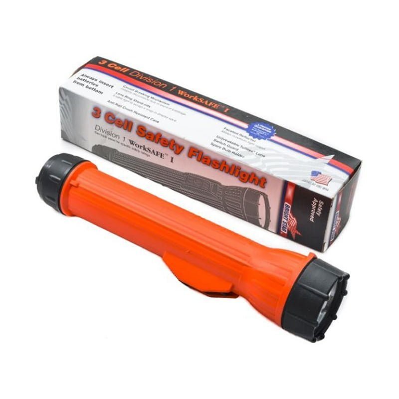 2224 3 CELL BATTERY HALOGEN EXPLOSION PROOF FLASHLIGHT