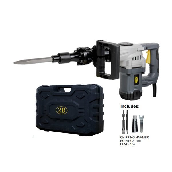 2B PT-DH1300 Demolition Hammer / Chipping Gun 1300W, General Hardware Hammers & Chisels — Southend Philippines