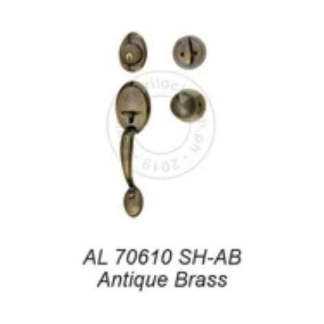 Amerilock AL 70610 2-Tone Elegant Entrance Handle Lock (Single And Doubl, General Hardware Locks & Hinges — Southend Philippi