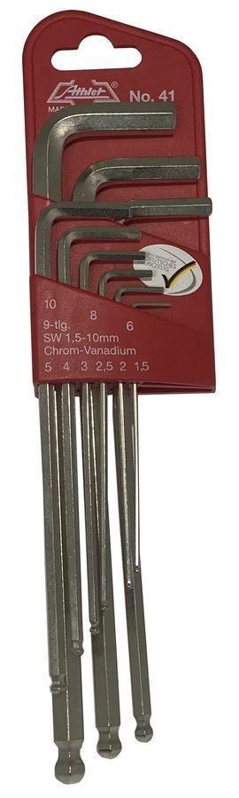 Athlet Ballpoint Hexagon Key Wrench Set, General Hardware Wrenches — Southend Philippines