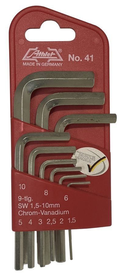 Athlet Hexagon Key Wrench Set, General Hardware Wrenches — Southend Philippines