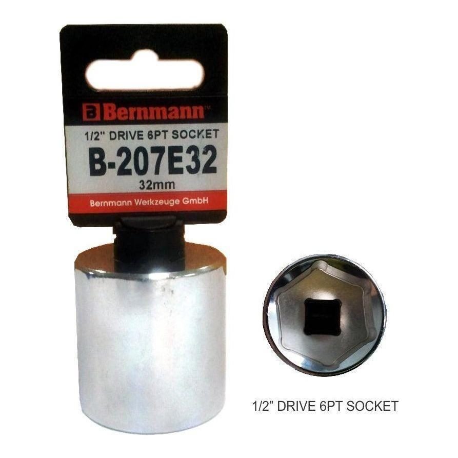 Bernmann Bernmann 1/2" Drive Socket Wrench 6pts (Loose), General Hardware Sockets & Ratchets — Southend Philippines