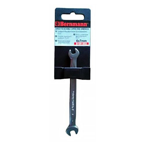 Bernmann Bernmann Double Ring Offset 75° Wrench DIN838 (Matte Finish), General Hardware Wrenches — Southend Philippines