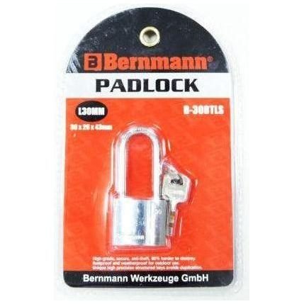 Bernmann Bernmann High Security Padlock Long Shackle, General Hardware Locks, Hinges & Door Hardware — Southend Philippines