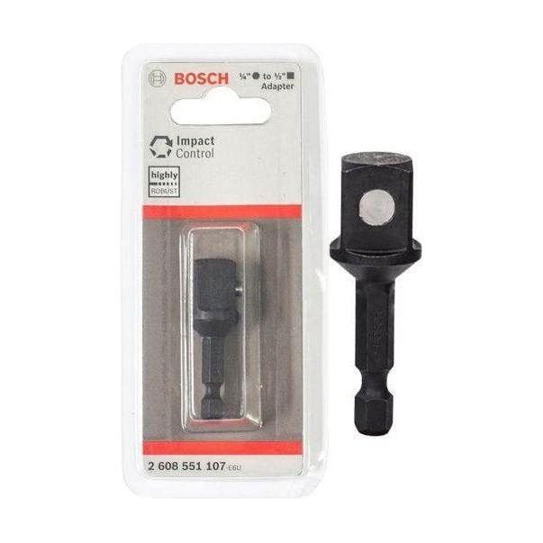 Bosch Bosch 1/4" Hex To 1/2" Drive Adapter (2608551107), General Hardware Sockets & Ratchets — Southend Philippines