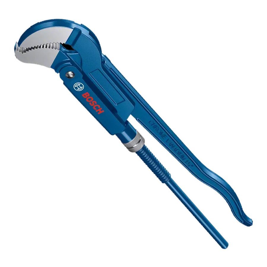 Bosch Bosch Corner Pipe Wrench Wrench 45° 420mm (1600A02W3T), General Hardware Wrenches — Southend Philippines