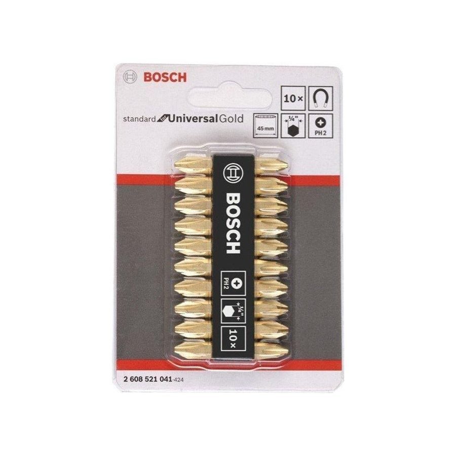 Bosch Bosch Double Ended Screwdriver Bit (Gold Plated), General Hardware Screwdrivers & Bits — Southend Philippines