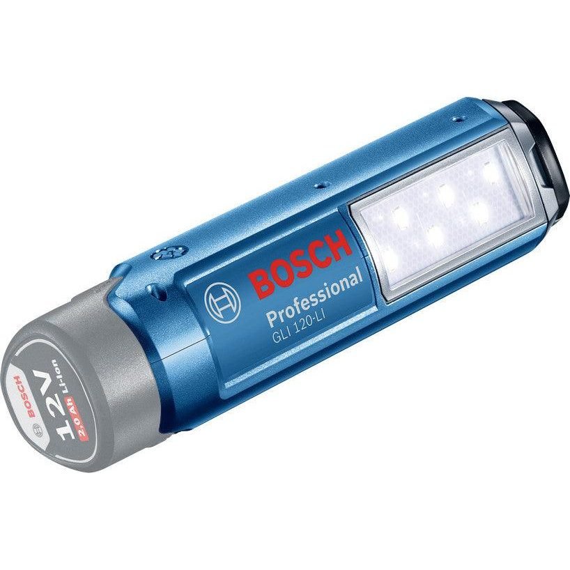 Bosch Bosch GLI 120 Cordless LED Torch Work Light [6pc LED] 12V (Bare), General Hardware Flashlights & Worklights — Southend 