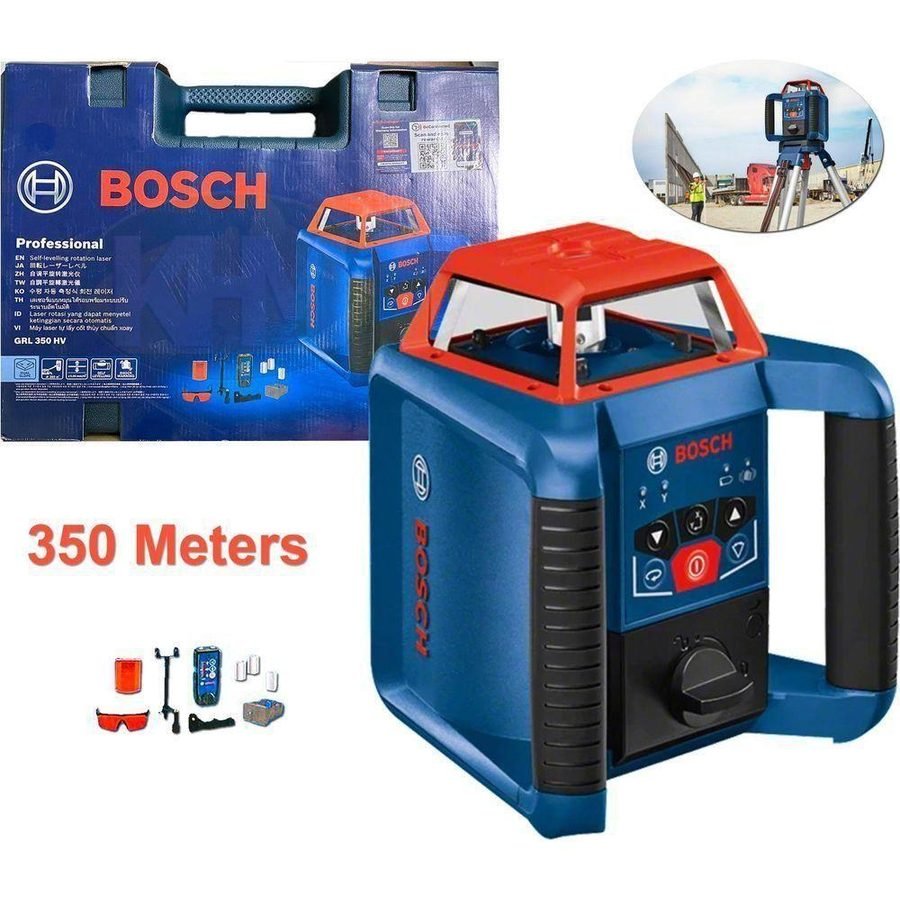 Bosch Bosch GRL 350 HV Rotation Laser Level / Line Laser [350 Meters], General Hardware Measuring Tools — Southend Philippine