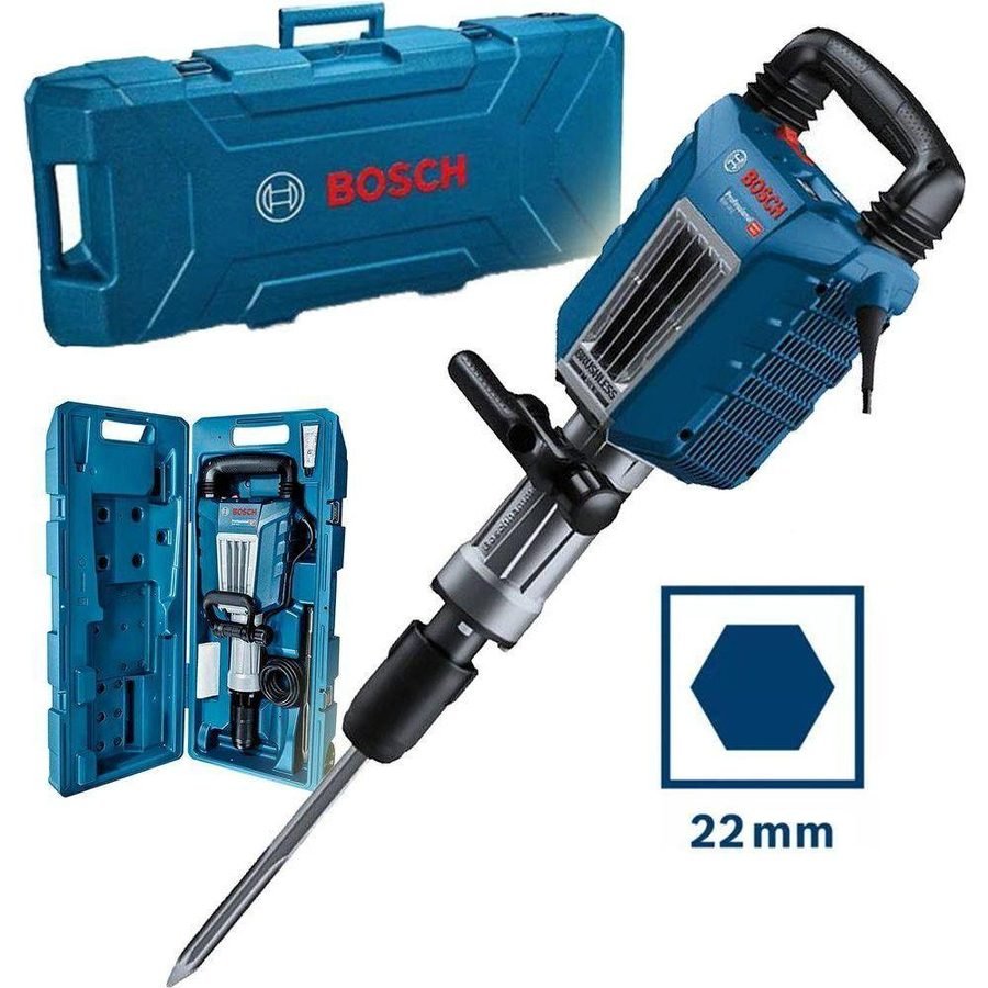 Bosch Bosch GSH 14 C Demolition / Jack Hammer 22mm HEX 1750W 28 J, General Hardware Hammers & Chisels — Southend Philippines