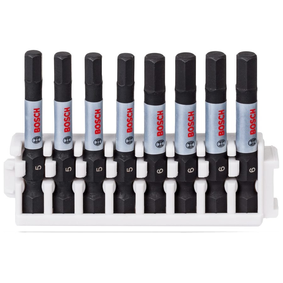 Bosch Bosch Impact Power H5/H6 Screwdriver Bit 50MM Set 8 Pcs (2608522332), General Hardware Screwdrivers — Southend Philippi