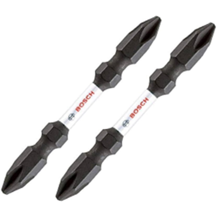 Bosch PH2 Impact Double Ended Screwdriver Bit Set 2Pcs 65MM (2608522408)