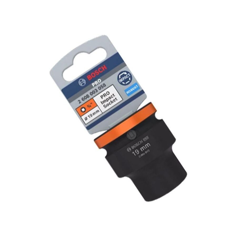 Bosch PRO Impact Socket Wrench Standard 3/4" Drive ORANGE (Singles)