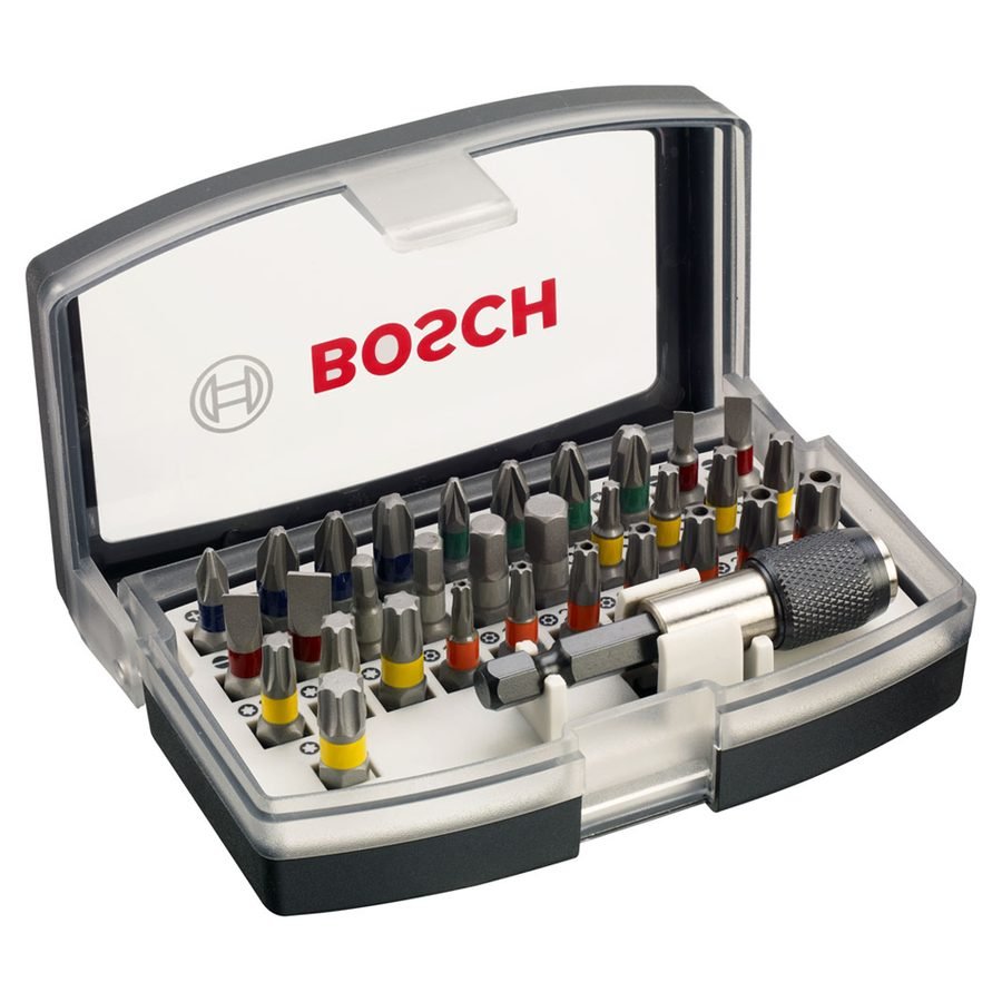 Bosch Bosch Screwdriver Bit Set 32 Pcs With Color Coding, General Hardware Screwdrivers — Southend Philippines