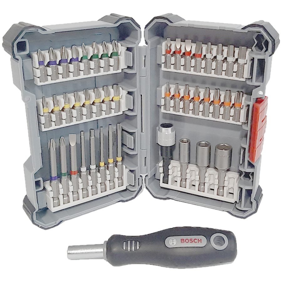 Bosch Bosch Screwdriver Bit With Handle Set 45 Pcs (2607017692), General Hardware Screwdrivers — Southend Philippines