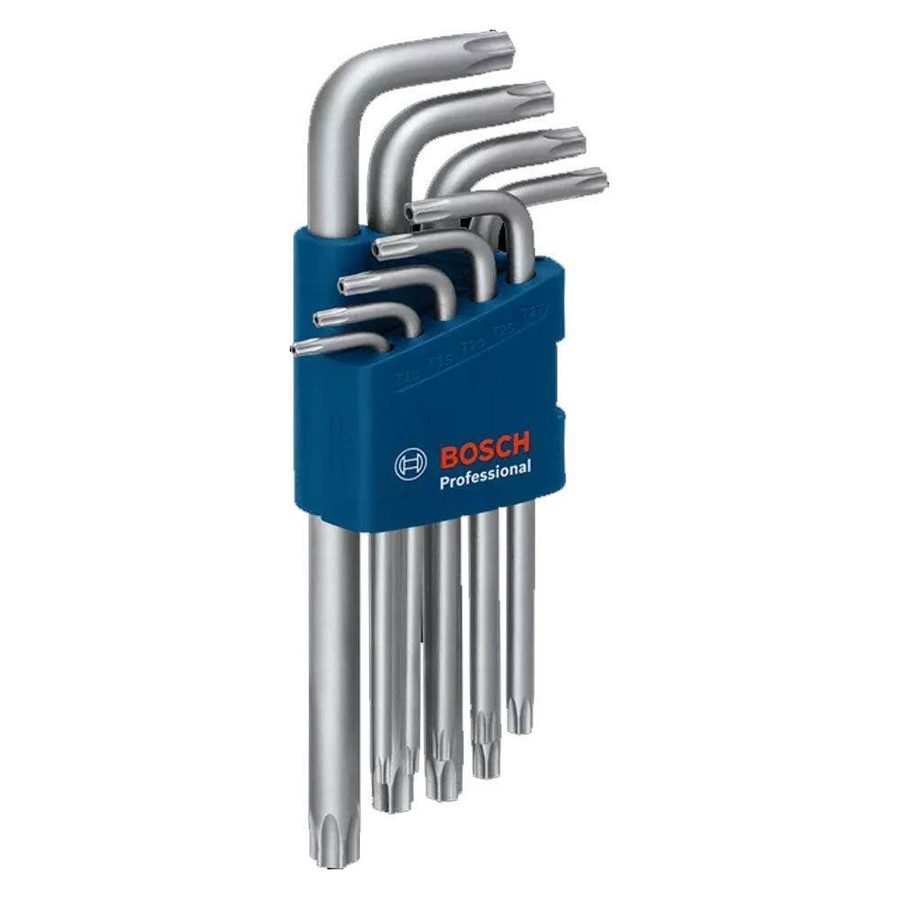 Bosch Bosch Torx Key Set 9 Pcs (1600A01TH4), General Hardware Sockets & Ratchets — Southend Philippines