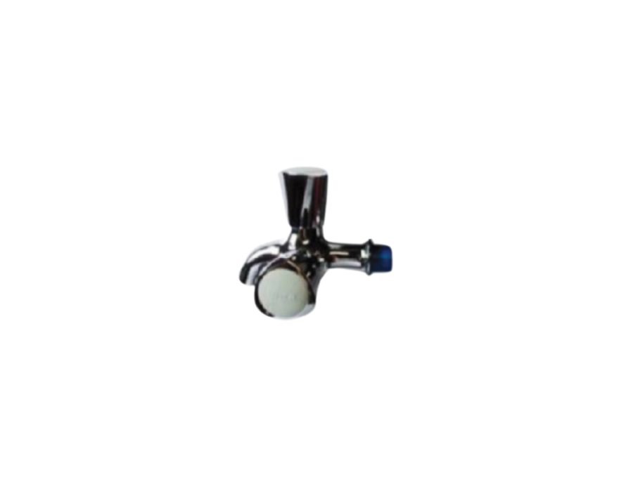 Brass Twin Head Faucet - Chrome (Iwspfc888), General Hardware Plumbing & Bath — Southend Philippines