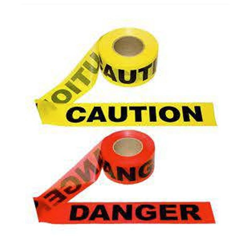 Caution And Danger Tape 300m, General Hardware Adhesives, Tapes & Chemicals — Southend Philippines