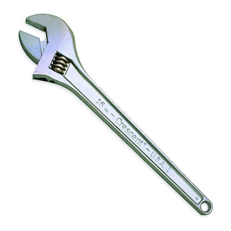 Crescent Adjustable Wrench (Chrome Finish), General Hardware Wrenches — Southend Philippines