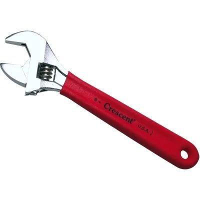 Crescent Adjustable Wrench With Cushion Grip (Chrome Finish)