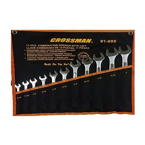 Crossman 91-005 Combination Wrench Set 3/8" To 1" 11pcs, General Hardware Wrenches — Southend Philippines