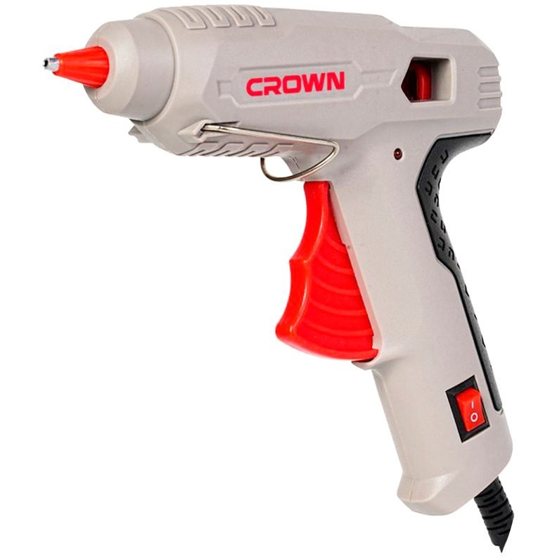 Crown Crown CT19028 Hot Glue Gun 100W 11m, General Hardware Guns & Applicators — Southend Philippines