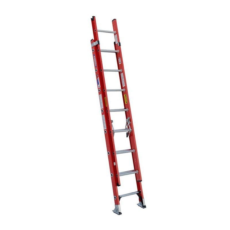 D-6216-2 FIBERGLASS EXTENSION LADDER