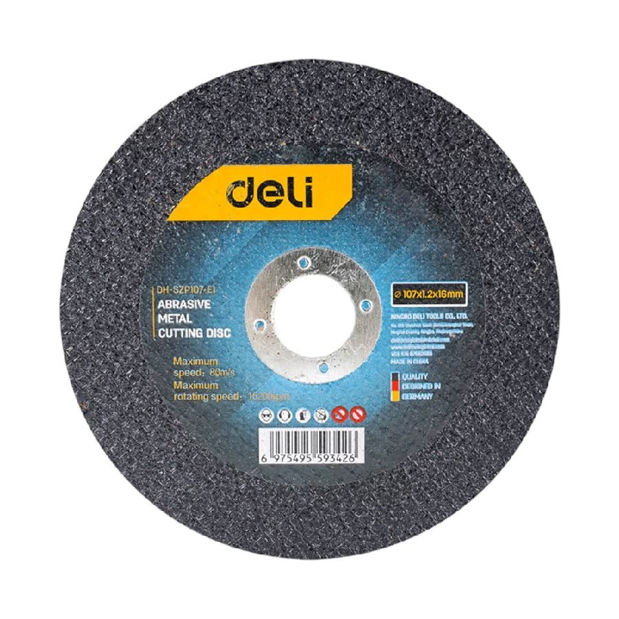 Deli EDHSZP-E1 Abrasive Metal Cutting Disc 4" To 7" — General Hardware, Southend Philippines