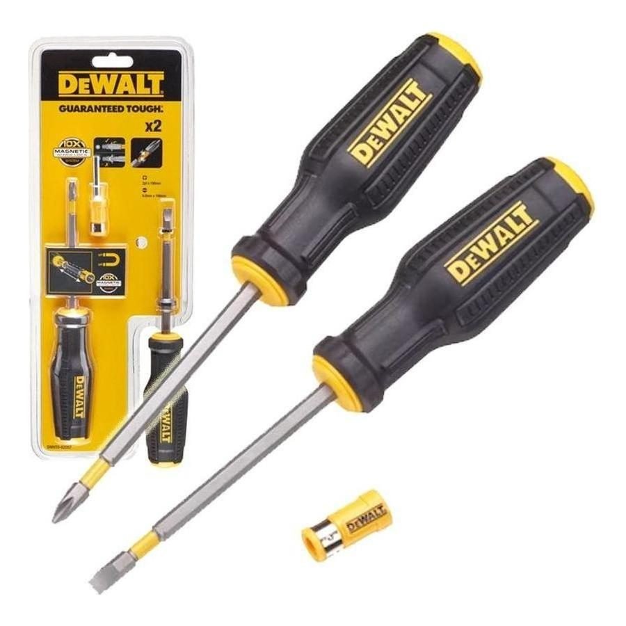 DeWalt Dewalt DWHT0‐62057 Full Fit Screwdriver Set 2pcs, General Hardware Screwdrivers — Southend Philippines