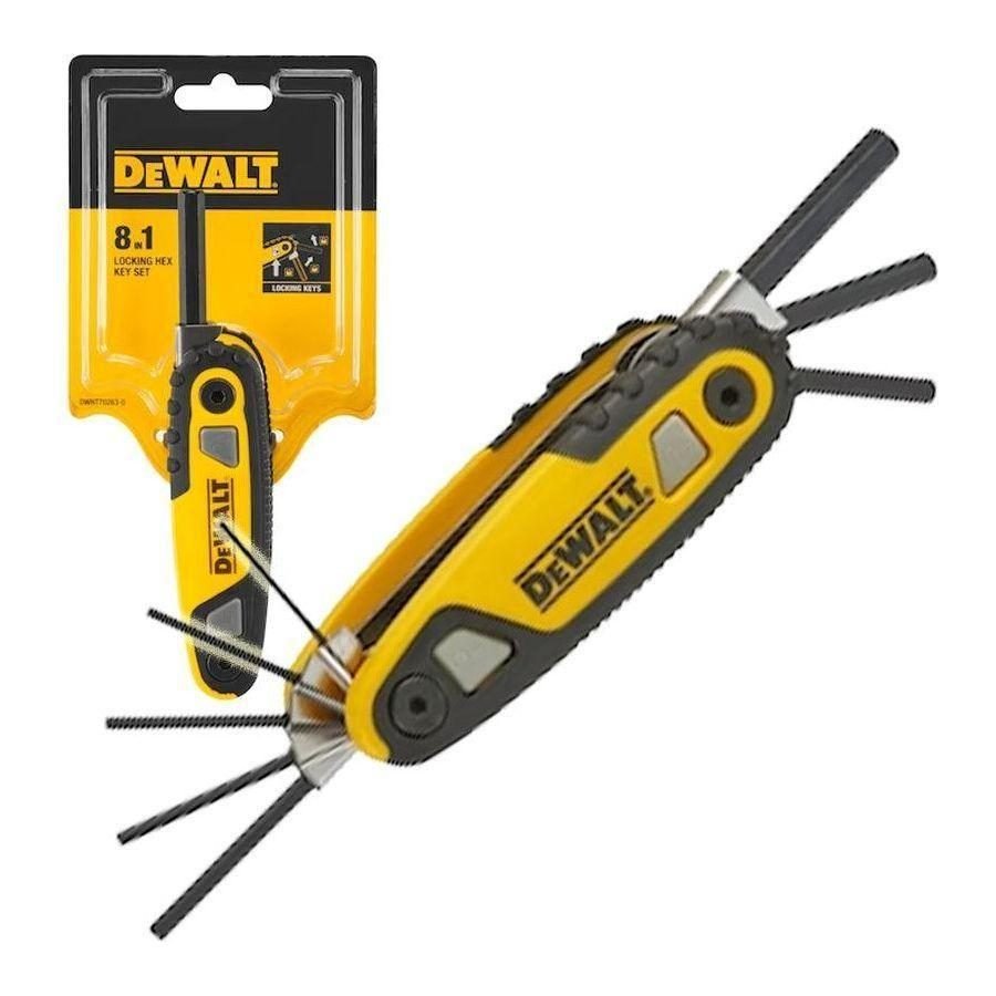 Dewalt DWHT0‐70263 Folding Locking Hex Keys Metric