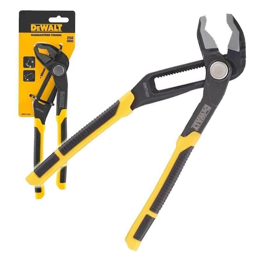 DeWalt Dewalt DWHT0‐74431 V-Jaw Pushlock Pliers 250mm, General Hardware Pliers & Cutters — Southend Philippines