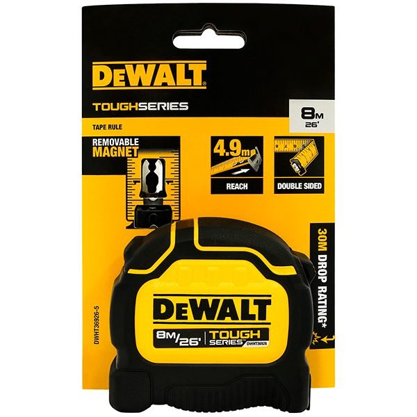 DeWalt Dewalt DWHT36926-30 (DWHT36926-5) Steel Tape Measure 8 Meters [32mm] (To, General Hardware Measuring & Layout — Southe