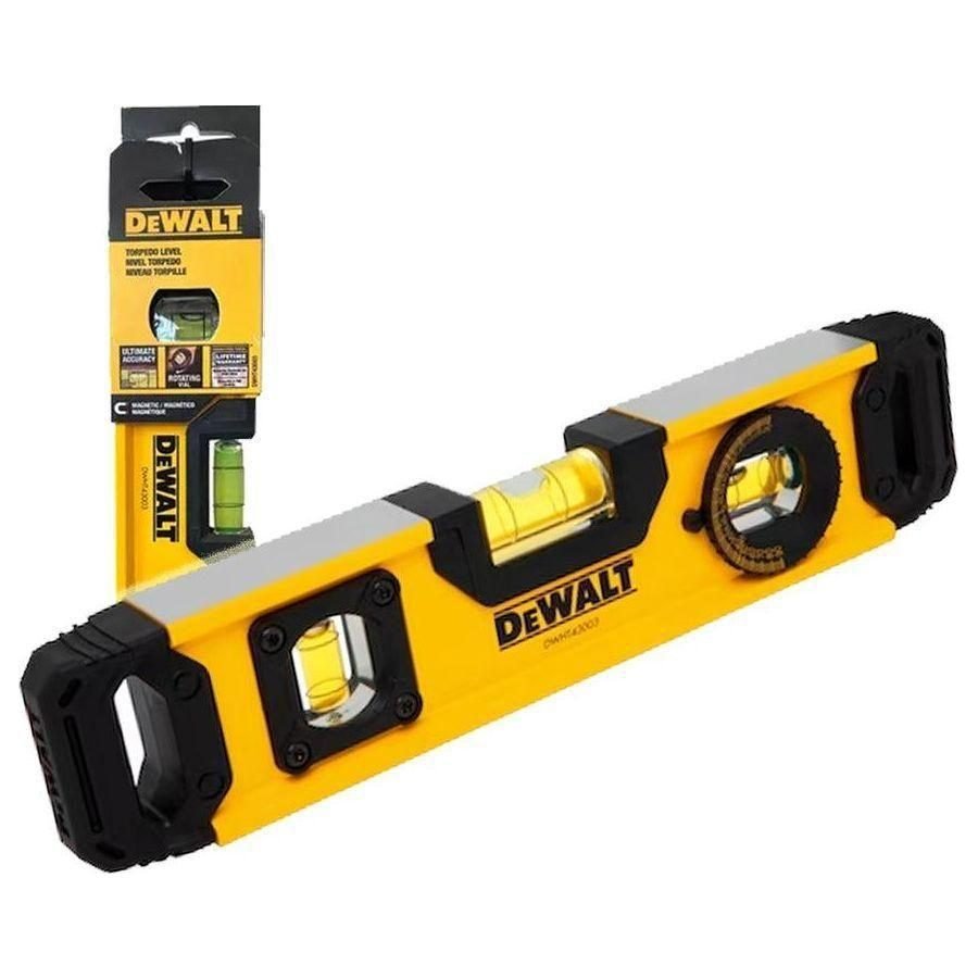 DeWalt Dewalt DWHT43003 Torpedo Level Bar 25cm/10", General Hardware Measuring & Layout — Southend Philippines