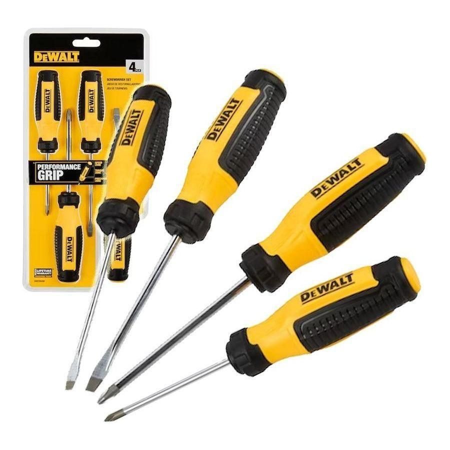 DeWalt Dewalt DWHT65200 Screwdriver Set 4pcs, General Hardware Screwdrivers & Bits — Southend Philippines