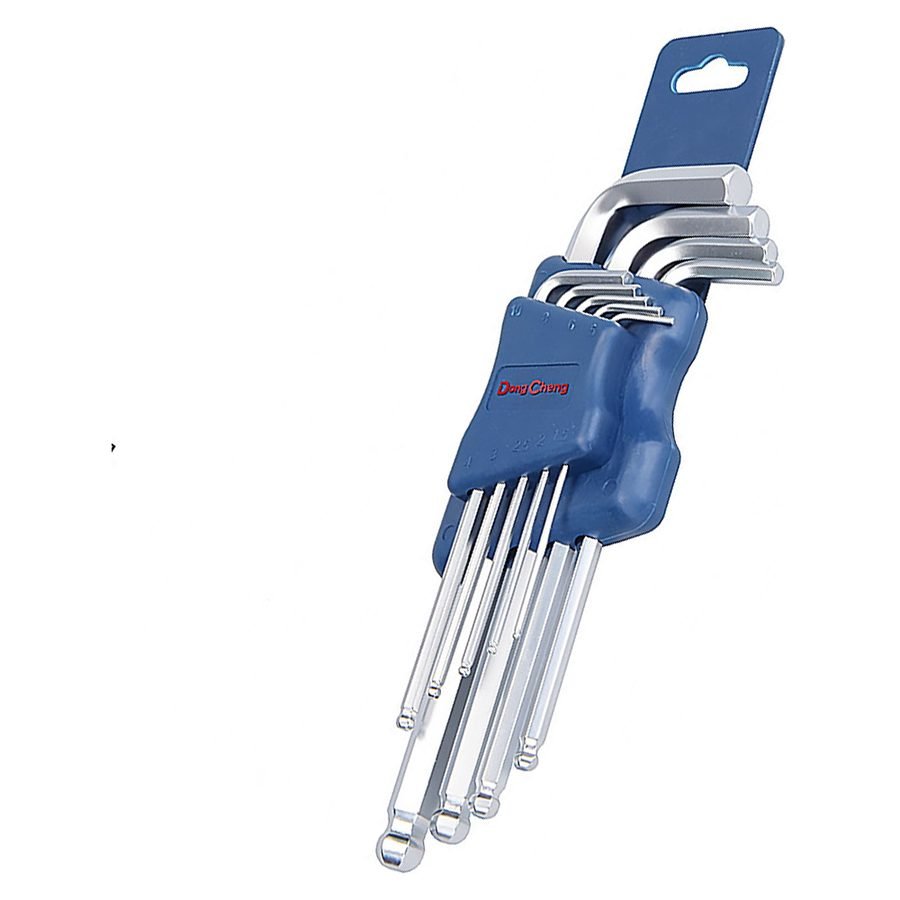 Dong Cheng Ball Point Extra Long Arm Hex Key Set 9Pcs