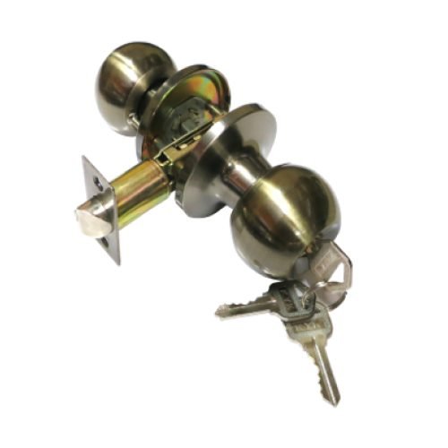 Entrance Door Lock (Round Knob), General Hardware Locks & Hinges — Southend Philippines