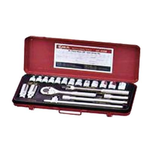 Genius GS-320M 3/8" Drive (6-21mm) Socket Wrench Set 20pcs, General Hardware Sockets & Ratchets — Southend Philippines