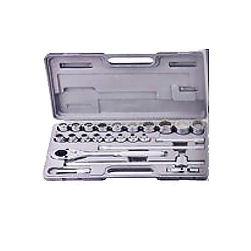 Genius TW-424S 1/2" Drive (5/16"-1-1/4") Socket Wrench Set 24pcs, General Hardware Sockets & Ratchets — Southend Philippines