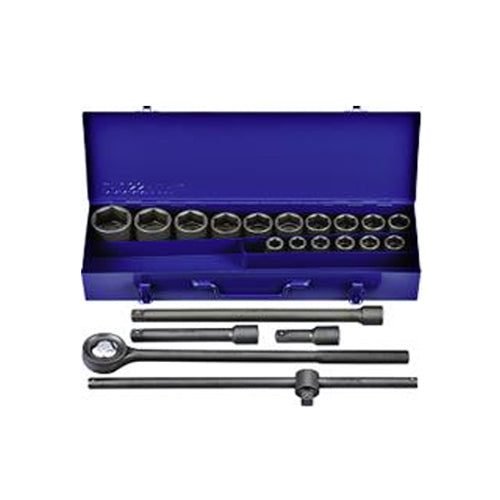 Gestar 99-086Z 3/4" Drive (17-50mm) Socket Wrench 21pcs 6pts, General Hardware Sockets & Ratchets — Southend Philippines