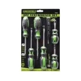 Greenfield 6pcs Screwdriver Set With Voltage Tester Pen