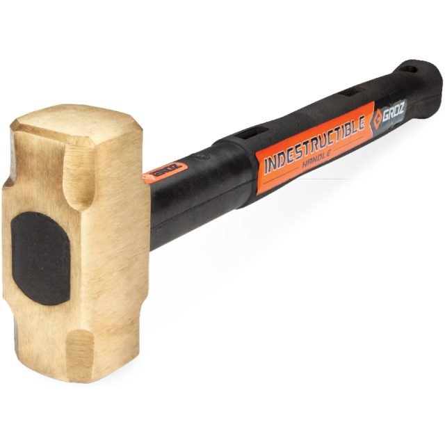 GROZ Brass Head Sledge Hammer 4 Lbs. ( 1.8 Kg. ), General Hardware Hammers & Chisels — Southend Philippines