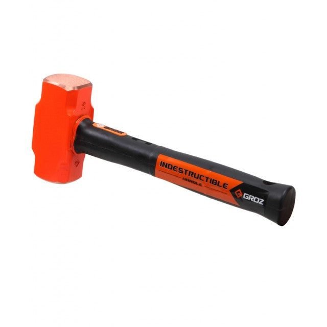 GROZ Copper Head Sledge Hammer Indestructible Handle 4 Lbs.