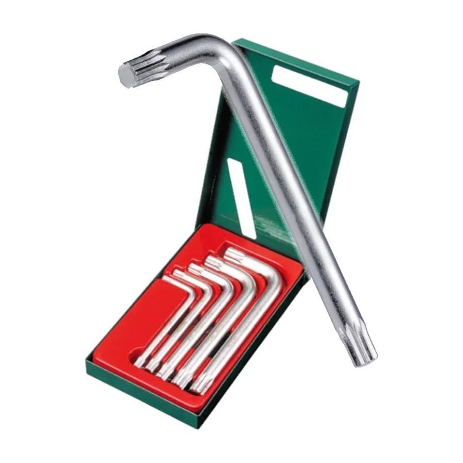 Hans Hans 16778-5M XZN 5pcs.Spline Key Wrench Set (L-Type), General Hardware Wrenches — Southend Philippines
