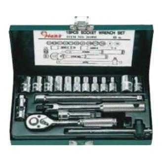 Hans Hans 2618 1/4" Drive 18pcs Socket Wrench Set, General Hardware Sockets & Ratchets — Southend Philippines