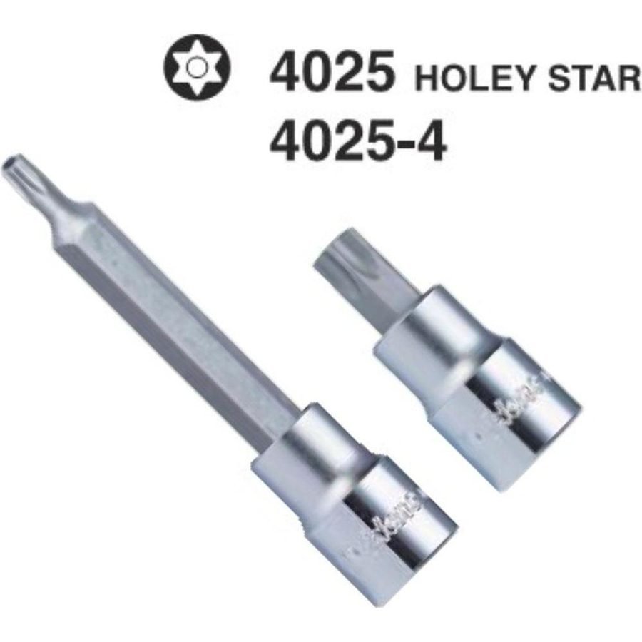 Hans 4025 -TH 1/2" Drive Torx Bit Holey Socket Wrench (Tamperproof) [Loo