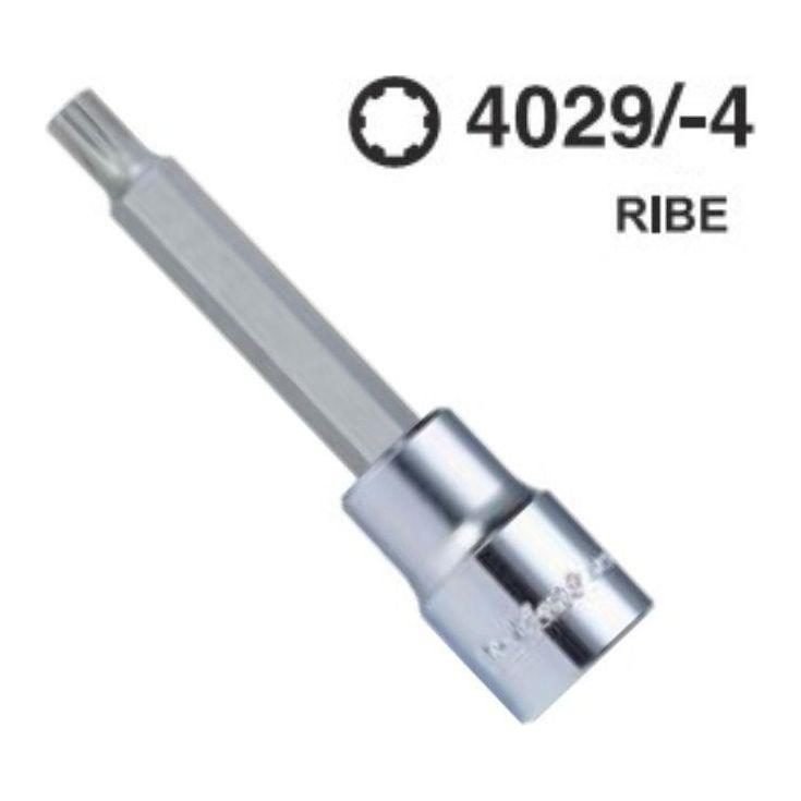 Hans Hans 4029 /-4 1/2" Drive Torx CV Ribe Bit Socket Wrench (Spline) [Loose], General Hardware Sockets & Ratchets — Southend