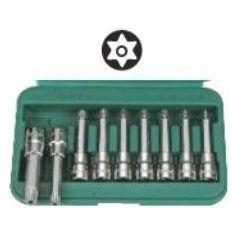 Hans 46025-49 1/2" Drive 9pcs Tamperproof Torx Bit Socket Wrench Set