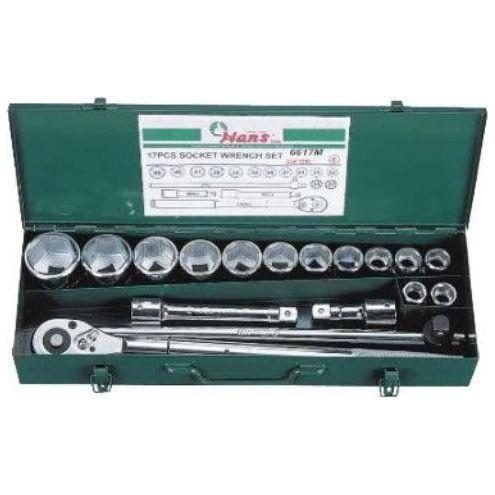 Hans 6617 3/4" Drive Socket Wrench Set 12pts
