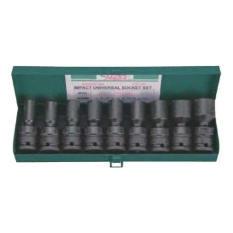 Hans Hans 846020-9M 1/2" Dr. 9pcs Impact Socket Wrench Set 6pts, General Hardware Wrenches — Southend Philippines